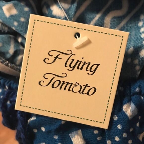 NWT Flying Tomato Shoulder Baring Dress Sz M - Picture 5 of 7